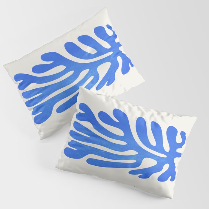 Marseille Blue: Matisse Color Paper Cutouts 03 Pillow Sham Gallery Image 3