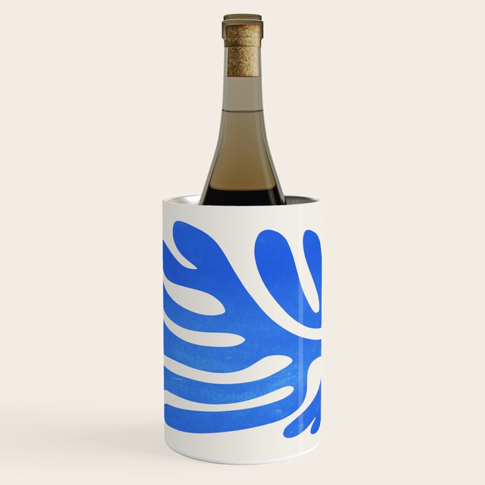 Marseille Blue: Matisse Color Paper Cutouts 03 Wine Chiller Gallery Image 1