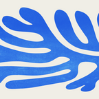 Marseille Blue: Matisse Color Paper Cutouts 03 Coffee Mug Gallery Image 2