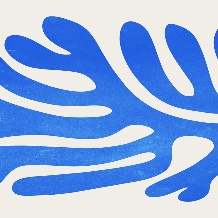 Marseille Blue: Matisse Color Paper Cutouts 03 Coffee Mug Gallery Image 2