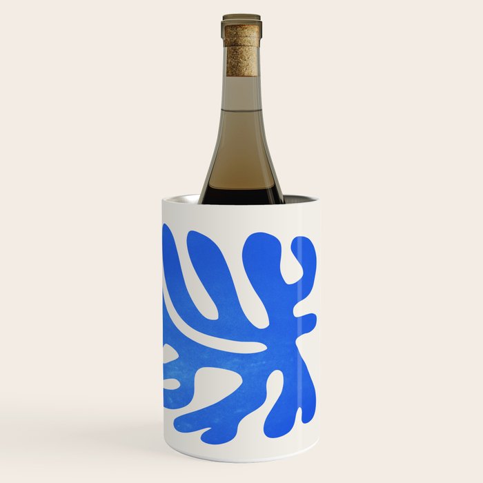 Marseille Blue: Matisse Color Paper Cutouts 03 Wine Chiller Gallery Image 3