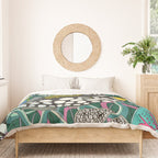 ASHA green Duvet Cover Gallery Image 3