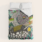 ASHA green Duvet Cover Gallery Image 6