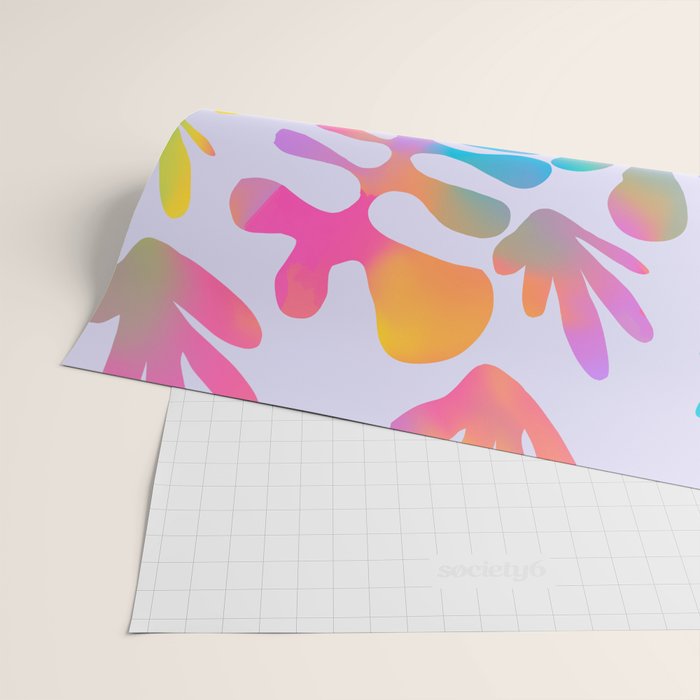Matisse colorful pastel cutouts Wrapping Paper Gallery Image 2