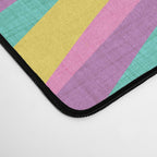 Pink Tropical Palm Leaf Desk Mat Gallery Image 4