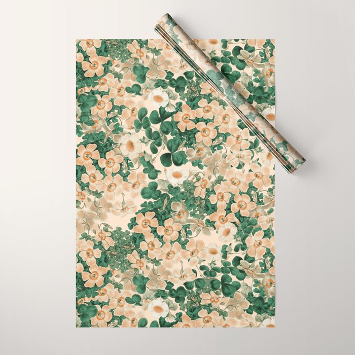 Oxalis Garden Wrapping Paper Gallery Image 1