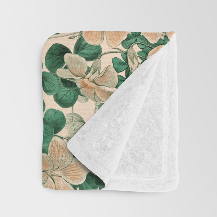 Oxalis Garden Throw Blanket Gallery Image 3