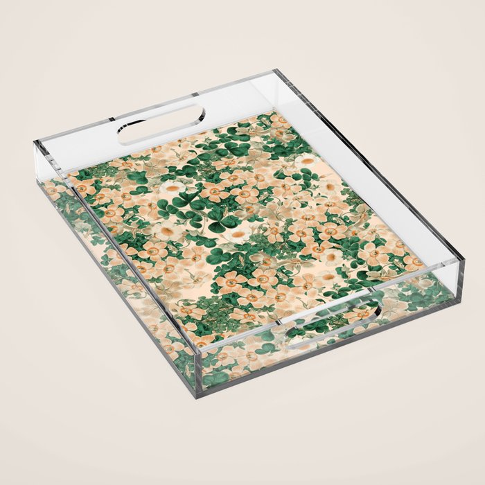 Oxalis Garden Acrylic Tray Gallery Image 1