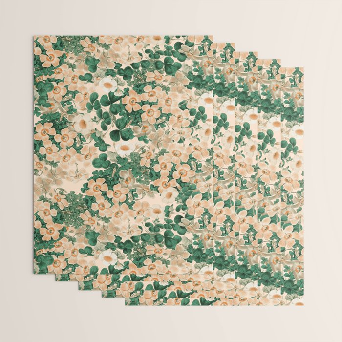Oxalis Garden Wrapping Paper Gallery Image 3