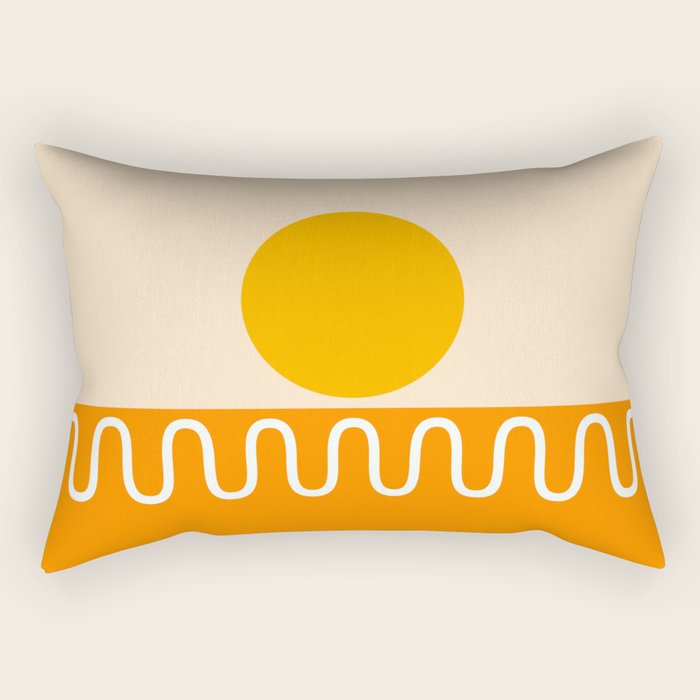 Abstract Landscape 22C Rectangular Pillow Gallery Image 2