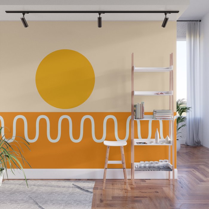 Abstract Landscape 22C Wall Mural Gallery Image 1