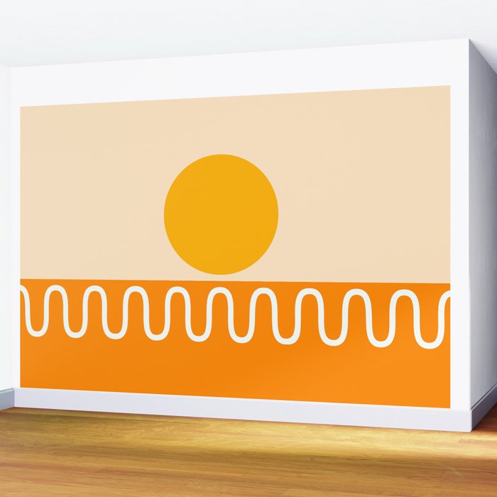 Abstract Landscape 22C Wall Mural Gallery Image 2