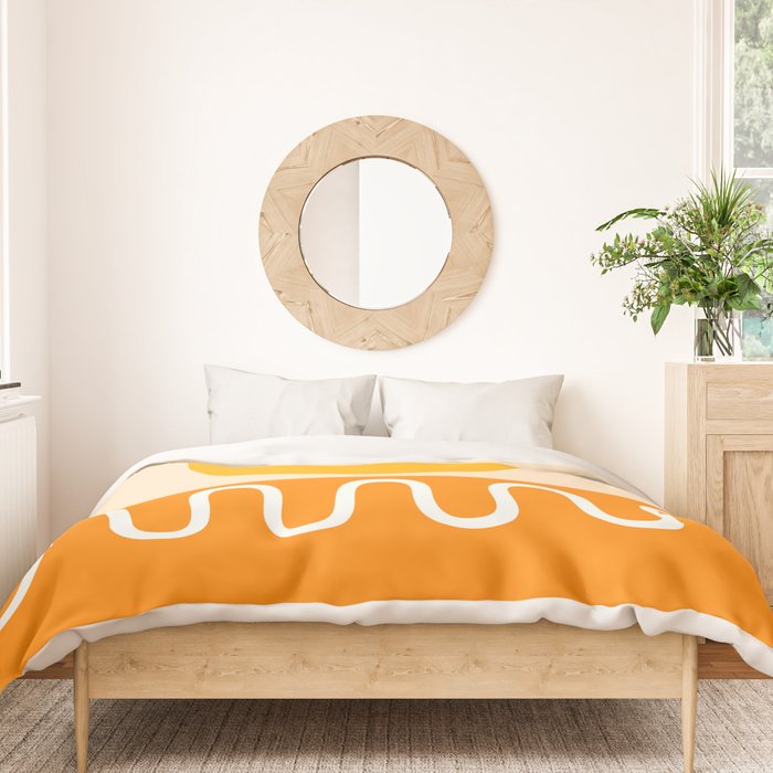Abstract Landscape 22C Duvet Cover Gallery Image 3