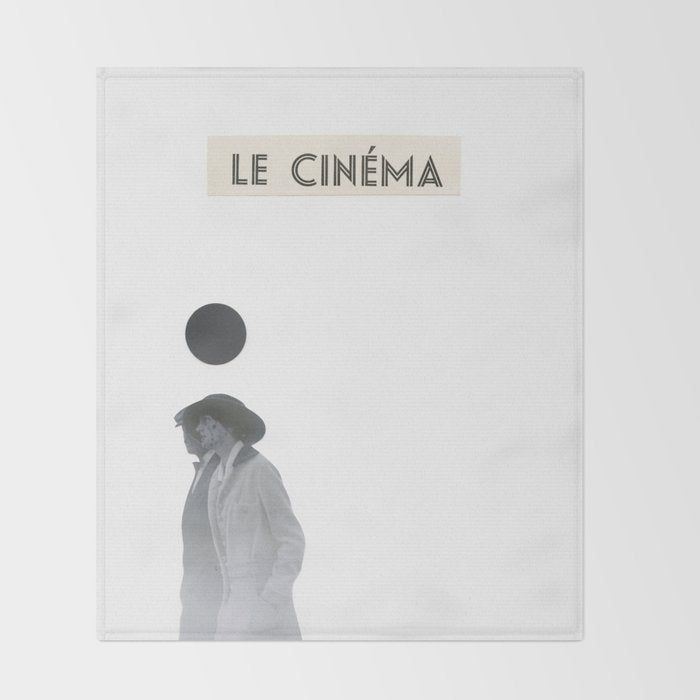 Le Cinema Throw Blanket Gallery Image 2