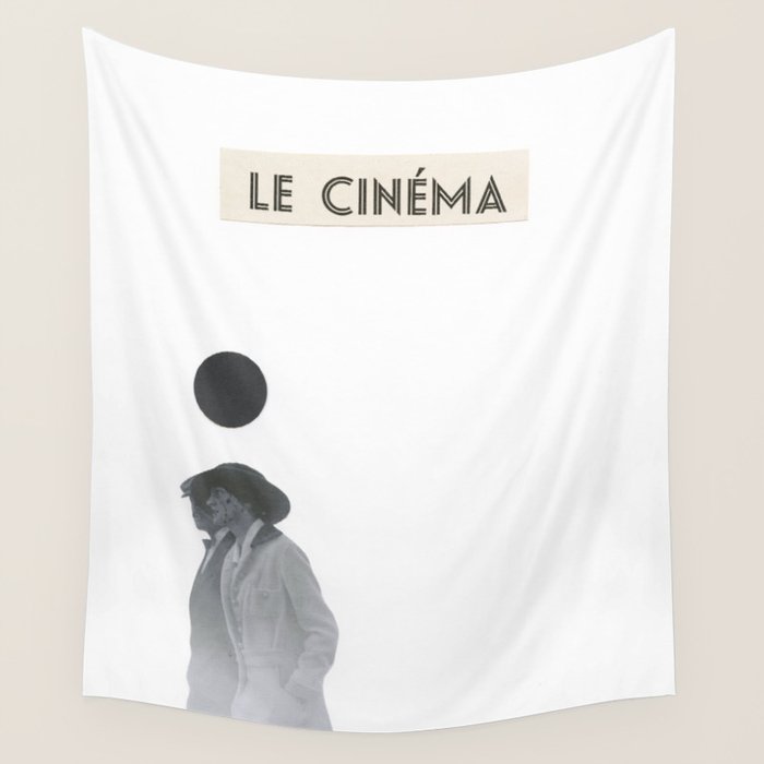 Le Cinema Wall Tapestry Gallery Image 4