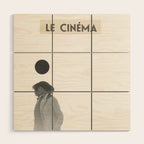 Le Cinema Wood Wall Art Gallery Image 1