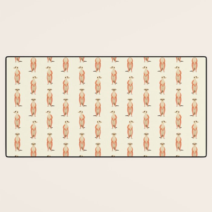 Whimsical Meerkats Desk Mat Gallery Image 3