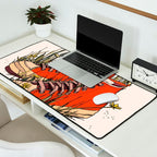 Sneakers Wildflowers Desk Mat Gallery Image 2
