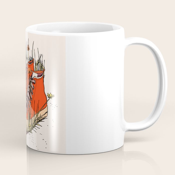 Sneakers Wildflowers Coffee Mug Gallery Image 1