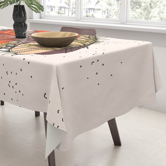 Sneakers Wildflowers Tablecloth Gallery Image 3