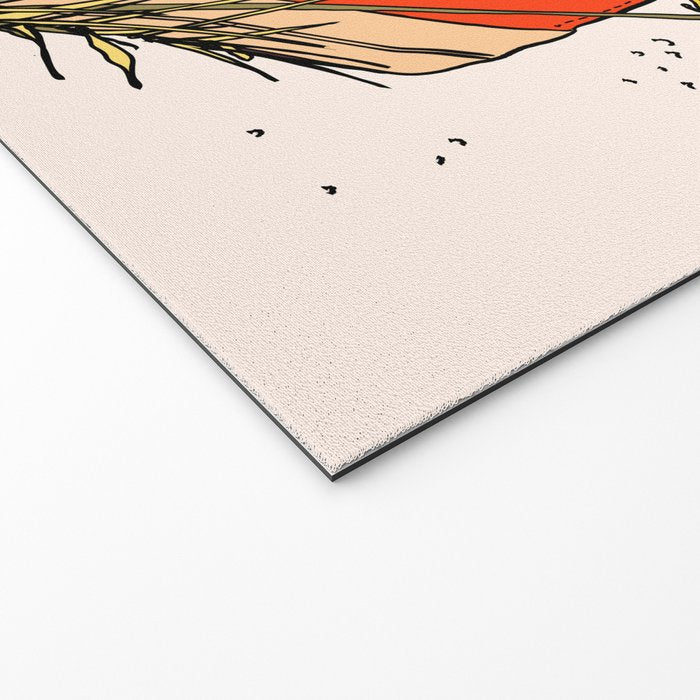 Sneakers Wildflowers Welcome Mat Gallery Image 2