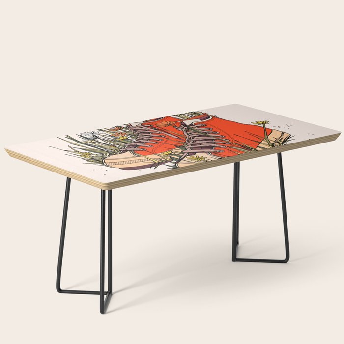 Sneakers Wildflowers Coffee Table Gallery Image 1