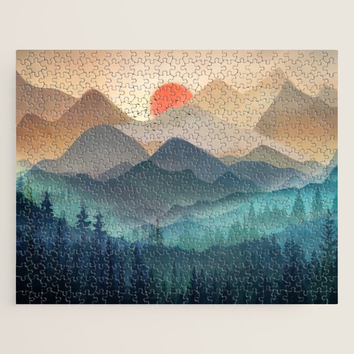 Wilderness Becomes Alive at Night Jigsaw Puzzle Gallery Image 1