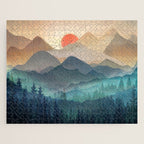 Wilderness Becomes Alive at Night Jigsaw Puzzle Gallery Image 1