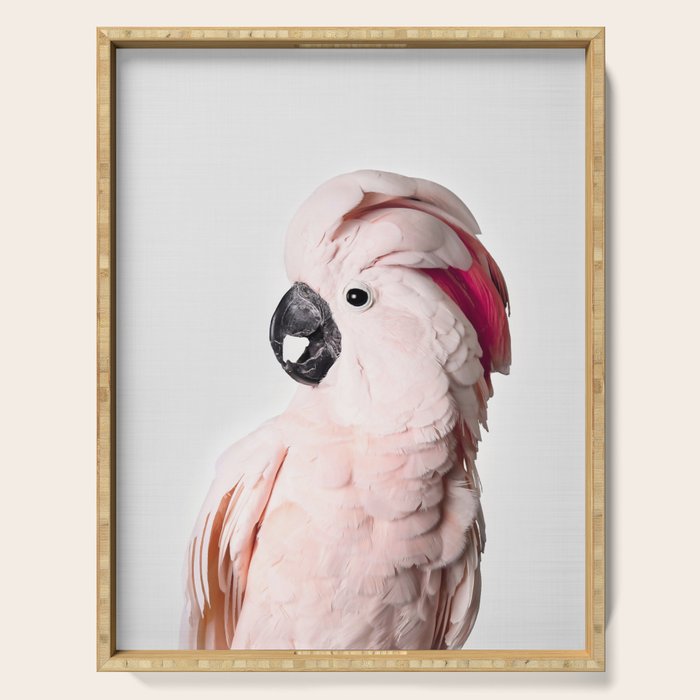 Pink Cockatoo Serving Tray Gallery Image 1