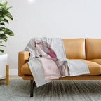 Pink Cockatoo Throw Blanket Gallery Image 1