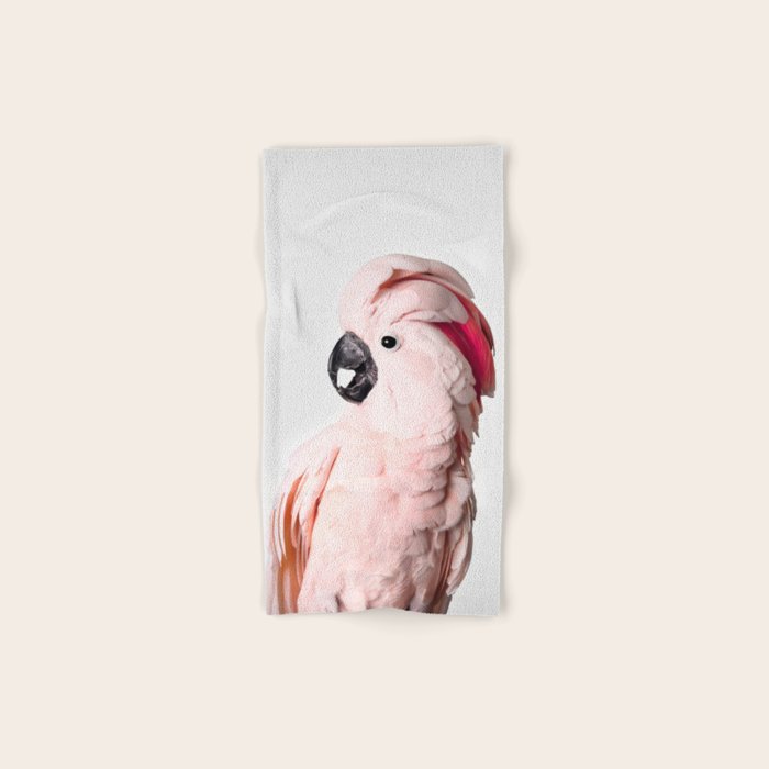 Pink Cockatoo Bath Towel Gallery Image 1