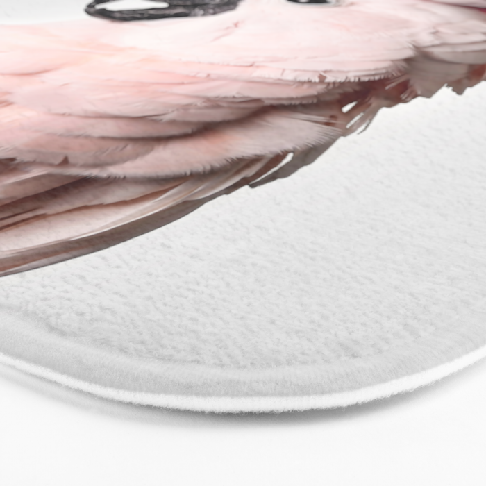 Pink Cockatoo Bath Mat Gallery Image 3