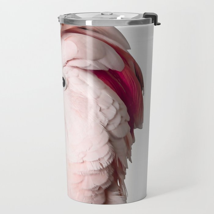 Pink Cockatoo Travel Mug Gallery Image 2