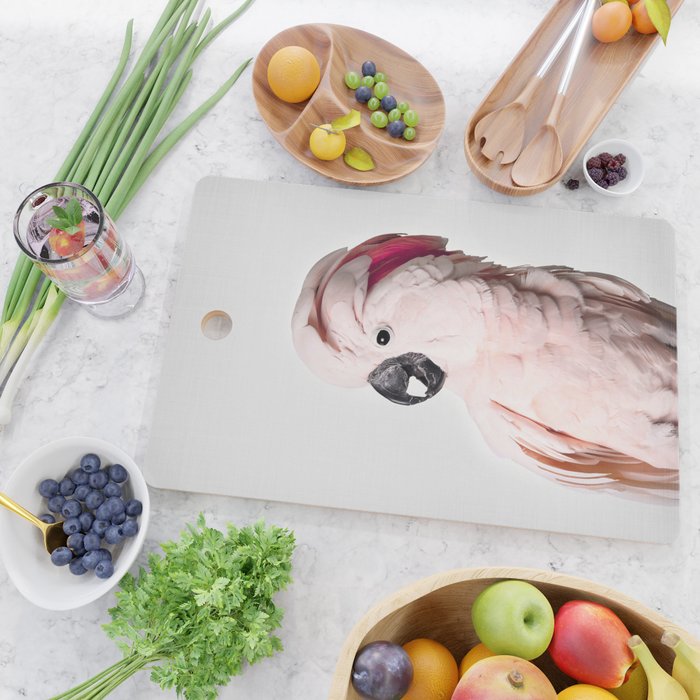 Pink Cockatoo Cutting Board Gallery Image 2