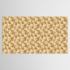 Summer Camping - Gold and cream Tablecloth Gallery Image 2