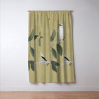 Minimalist Birds On Branch Window Curtain Gallery Image 3