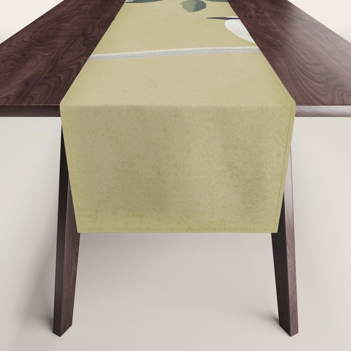 Minimalist Birds On Branch Table Runner Gallery Image 1
