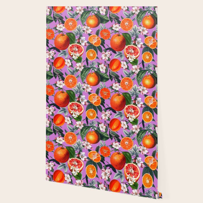 Vintage Fruit Pattern X Wallpaper Gallery Image 2