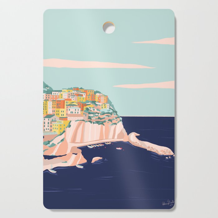 Italy, cinque terre  Cutting Board Gallery Image 1
