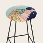 Italy, cinque terre  Stool Gallery Image 2