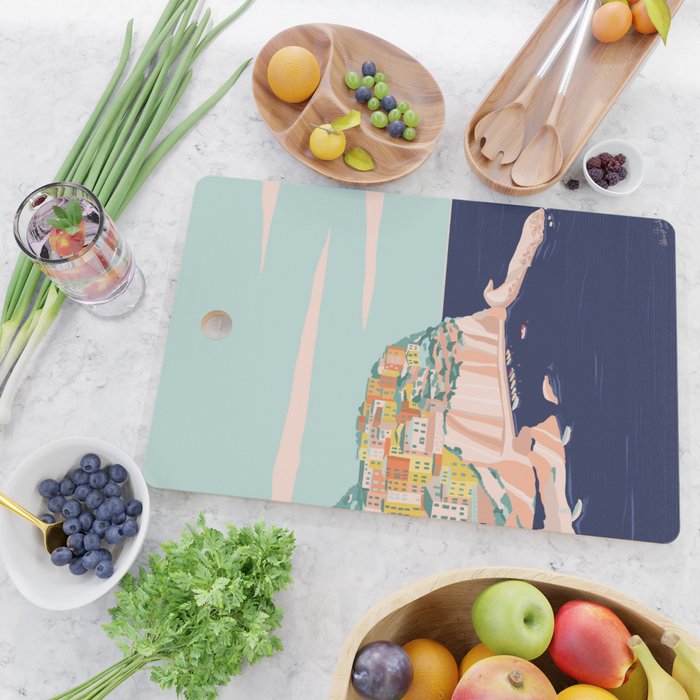 Italy, cinque terre  Cutting Board Gallery Image 2