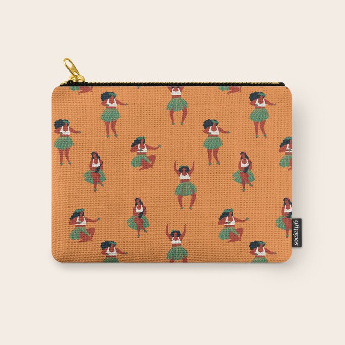 Hula dancers Carry All Pouch Gallery Image 1