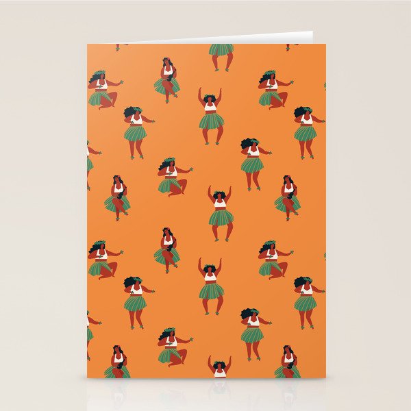 Hula dancers Stationery Card Gallery Image 2