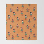 Hula dancers Throw Blanket Gallery Image 2