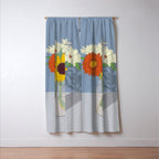 Flowers 26 Window Curtain Gallery Image 3