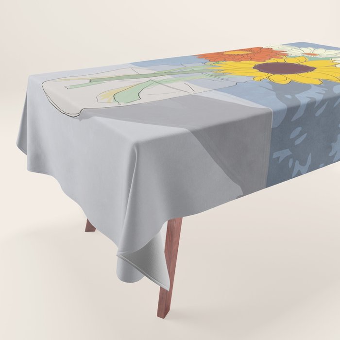 Flowers 26 Tablecloth Gallery Image 1