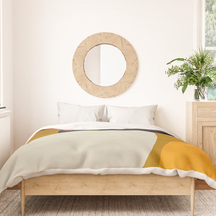 geometric art III Duvet Cover Gallery Image 3