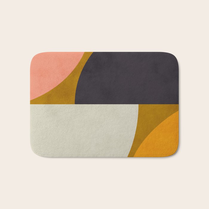 geometric art III Bath Mat Gallery Image 1