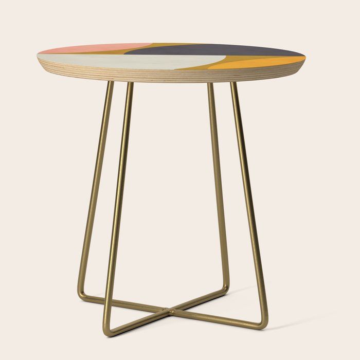 geometric art III Side Table Gallery Image 1