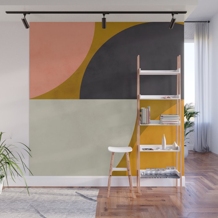 geometric art III Wall Mural Gallery Image 1
